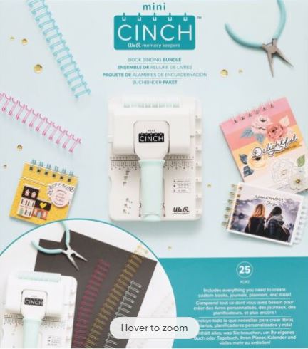 מארז מכשיר כריכה ואביזרים - Mini Cinch Book Binding Bundle